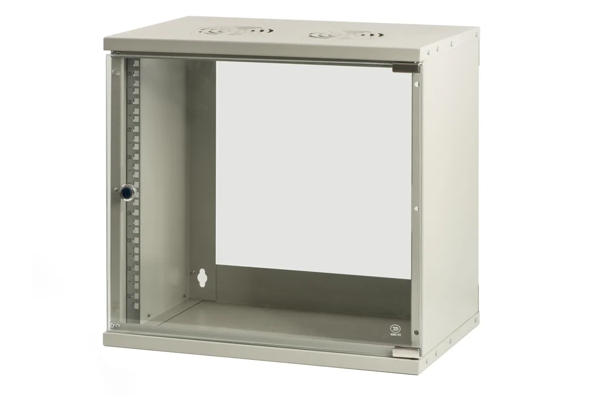 Armadio Rack 19 9 Unità (A)485 X (L)500 X (P)320 Grigio - immagine 1