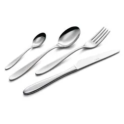 Set posate tavola 24 pz Inox 18/0 ISCHIA Cromo lucido COF24IS CR - immagine 1