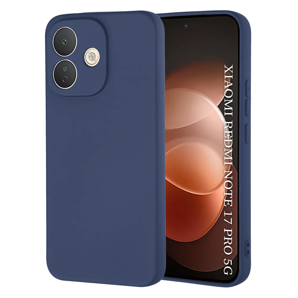 Custodia per Xiaomi Redmi Note 17 Pro, Techsuit, SoftFlex, Blu scuro - immagine 1