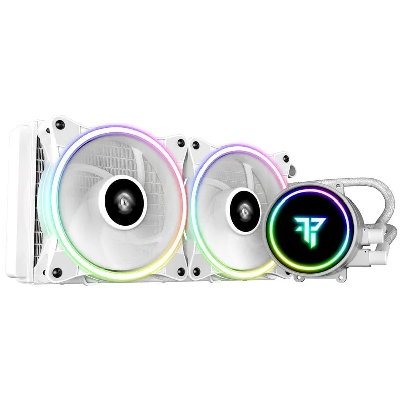 Kit di raffreddamento a liquido Tempest Liquid Cooler 240 RGB 240mm Bianco - immagine 1