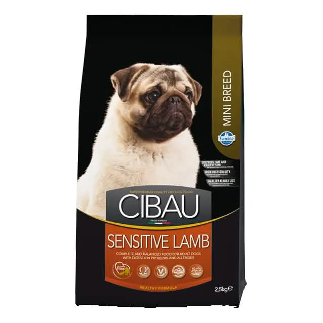 Cibau sensitive lamb mini 2,5 kg - immagine 1