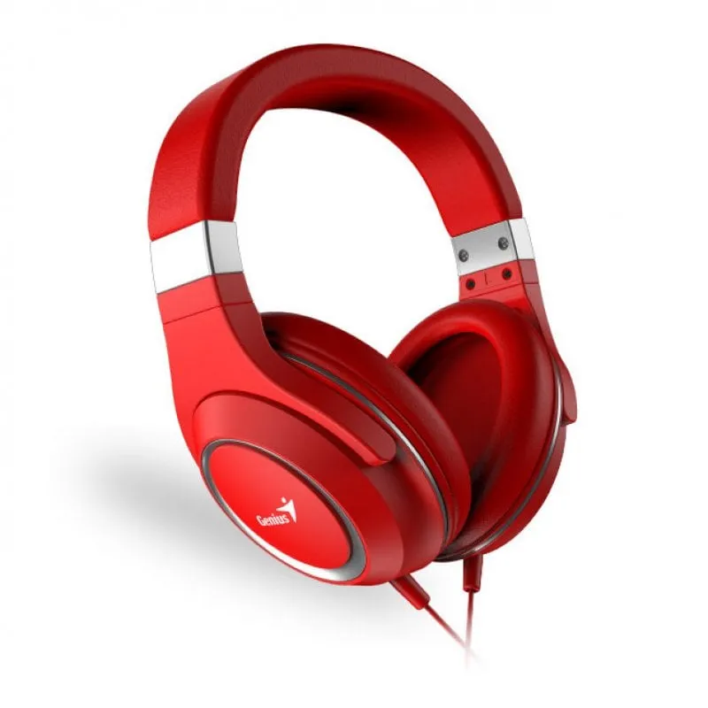 Cuffie Genius HS-610 con microfono Rosso - immagine 1