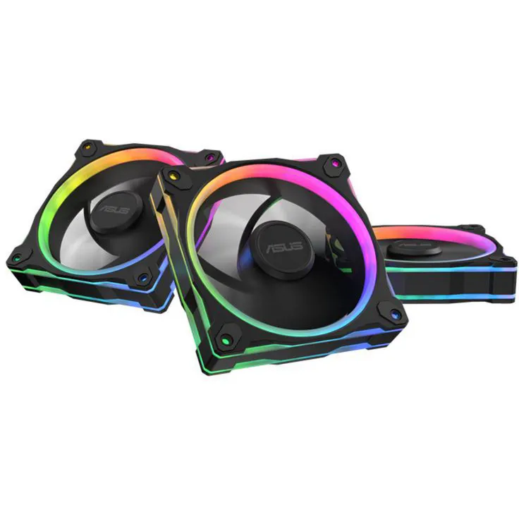 Prime MR120 Fan ARGB Reverse Black 3in1 Case per computer Ventilatore 12 cm Nero 3 pz, Ventola - immagine 1