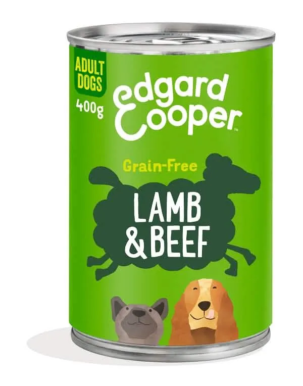 Edgard&cooper dog e adult lamb beef 400 g - immagine 1