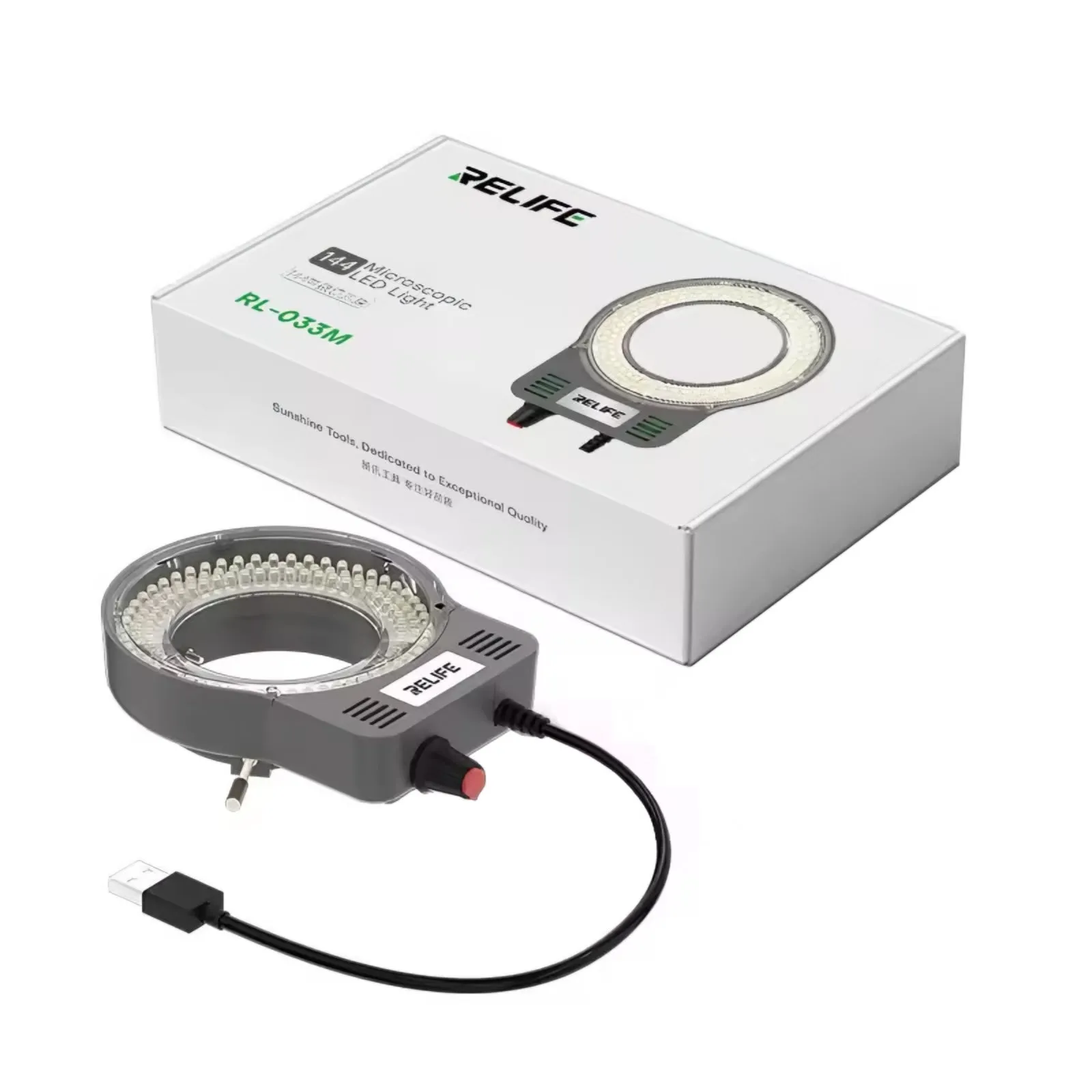 Lampada Relife RL-033M per Microscopio, Grigia - immagine 1