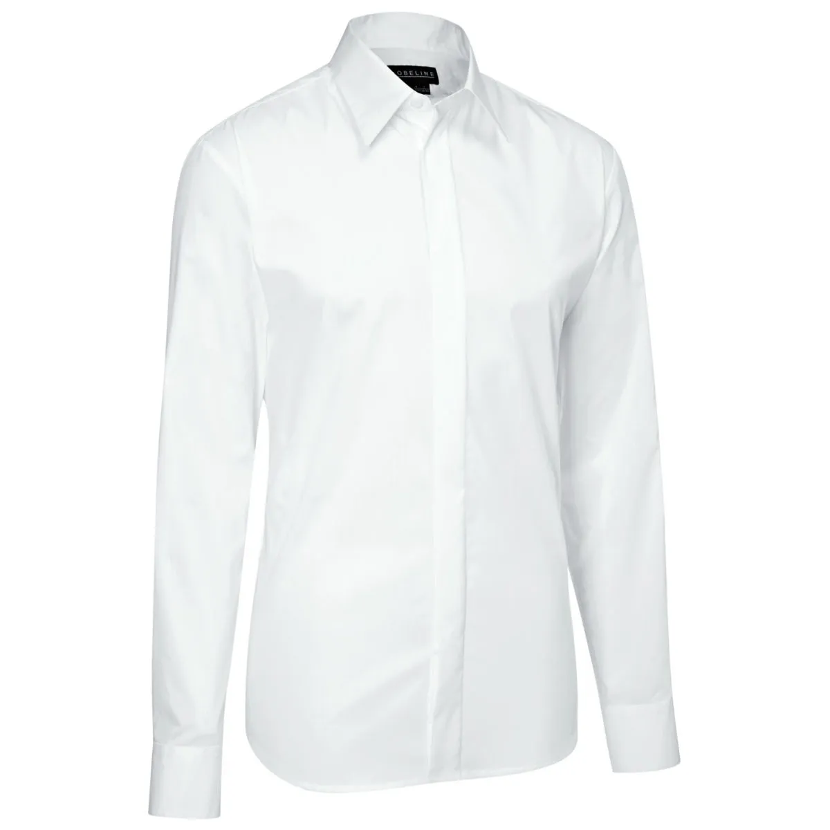 JOBELINE Camicia da uomo Noah maniche lunghe; Taglia 41/42; bianco - immagine 1
