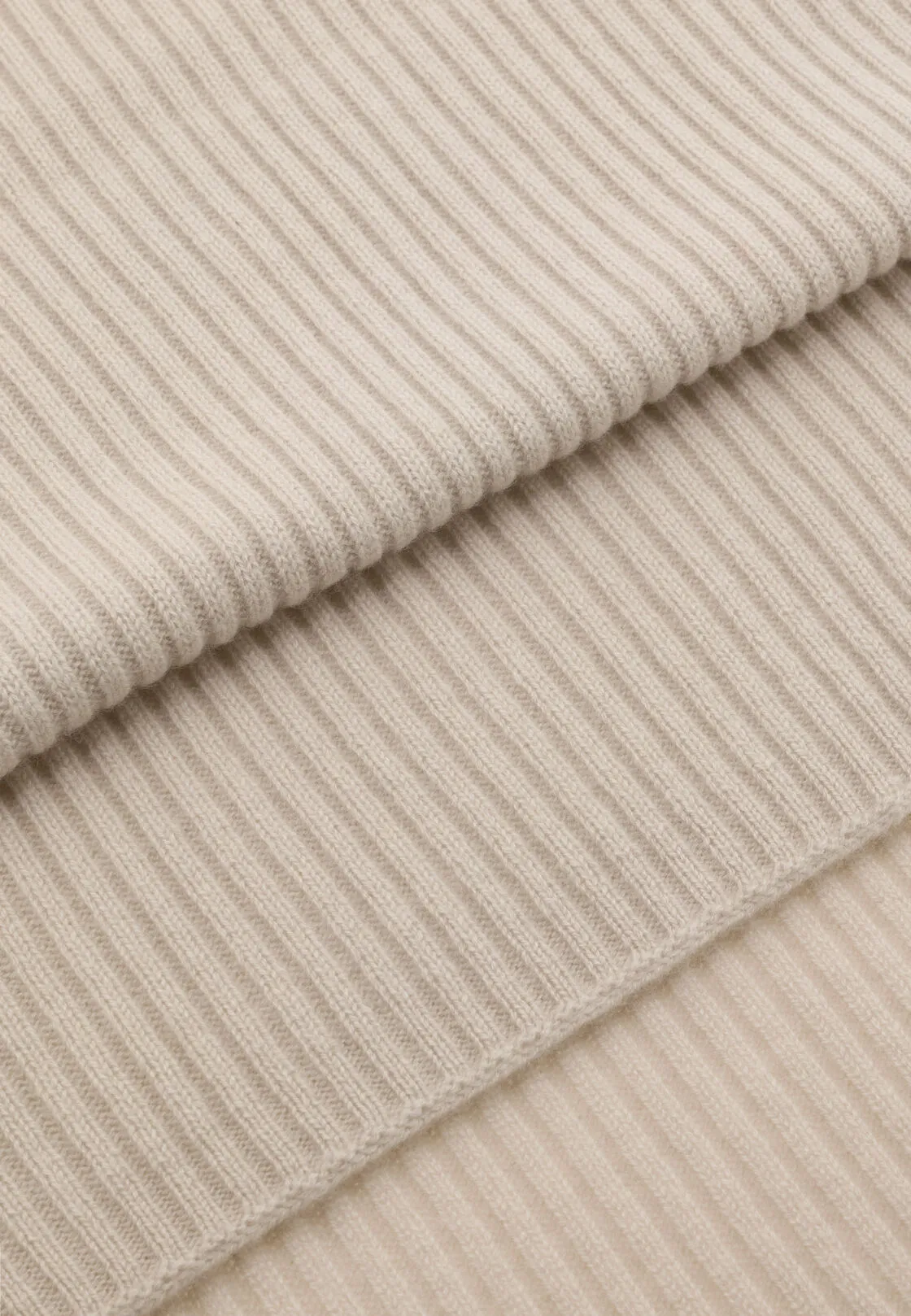 Boggi, Sciarpa A Coste In Puro Cashmere, Uomo, Ghiaccio - immagine 2