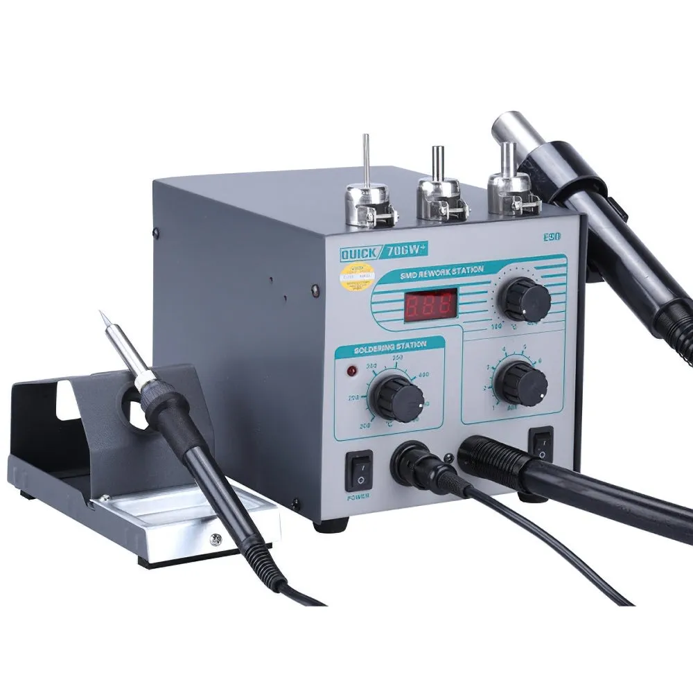 Stazione Aria Calda e Saldatore Quick 706W+ - immagine 1