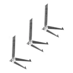 Porta piatto 12 cm 3 pz KRISTALL Trasparente 327 - immagine 1