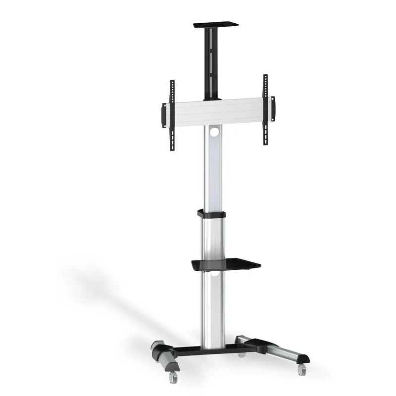 TooQ FS1870M-B Supporto TV/Monitor 37-70" VESA 600x400 Max 50kg Grigio - immagine 1
