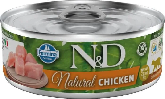 N&d cat natural chicken 80 g - immagine 1