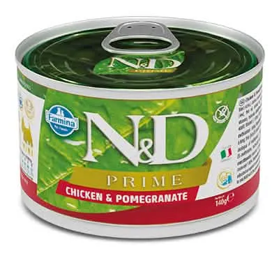 N&d dog prime chicken & pomegranate 140 g - immagine 1