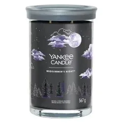 Candela profumata Midsummer's night (9,3x15,7cm) Giara L 65-80 ore SIGNATURE Nero 1629968E - immagine 1