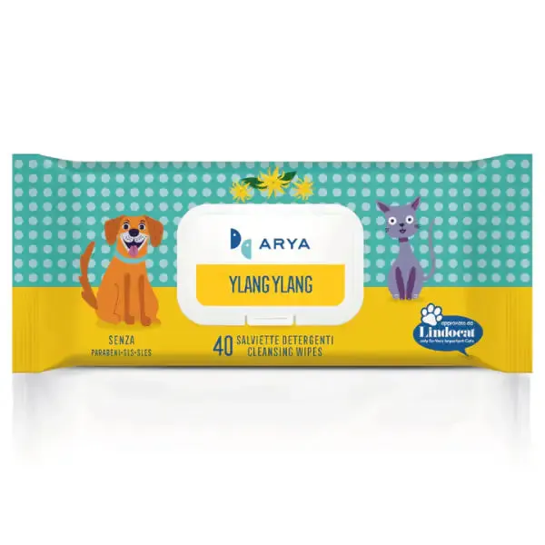 Arya salviette igieniche umidificate detergenti Multiuso 40 salviette Ylang Ylang - confezione da 6 pezzi - immagine 1