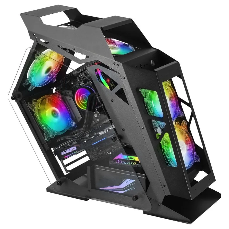 Mars Gaming MC61 Vetro temperato USB 3.2 Nero - immagine 1