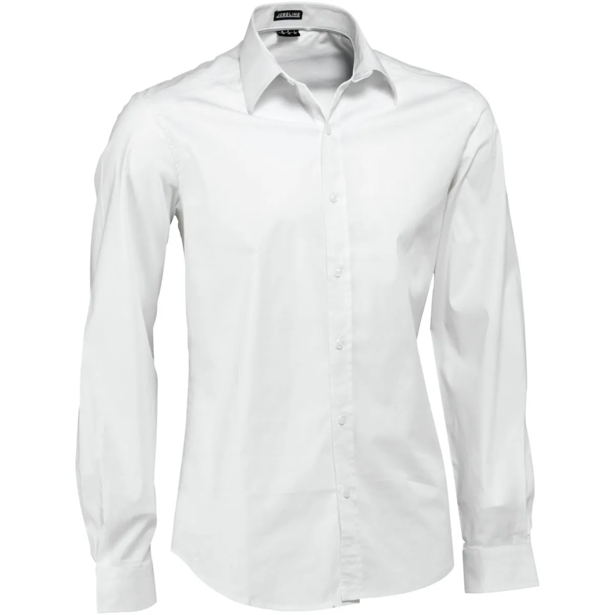 JOBELINE Camicia da uomo maniche lunghe Bruce Maniche lunghe; Taglia 39/40; bianco - immagine 1