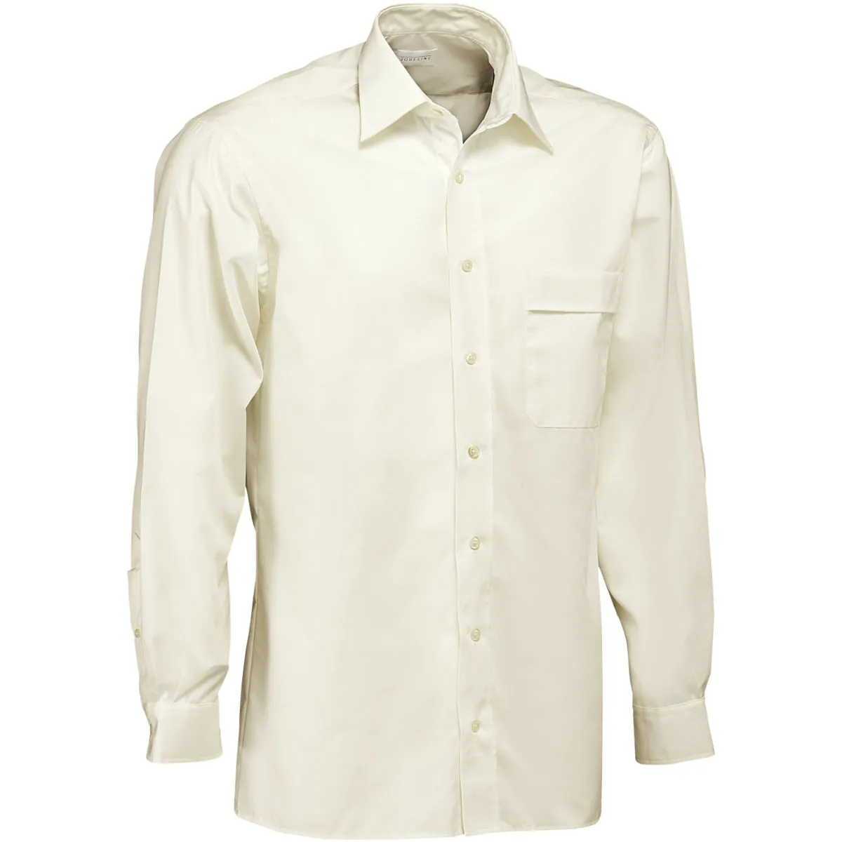 JOBELINE Camicia da uomo Marco maniche lunghe; Taglia 37/38; bianco crema - immagine 1