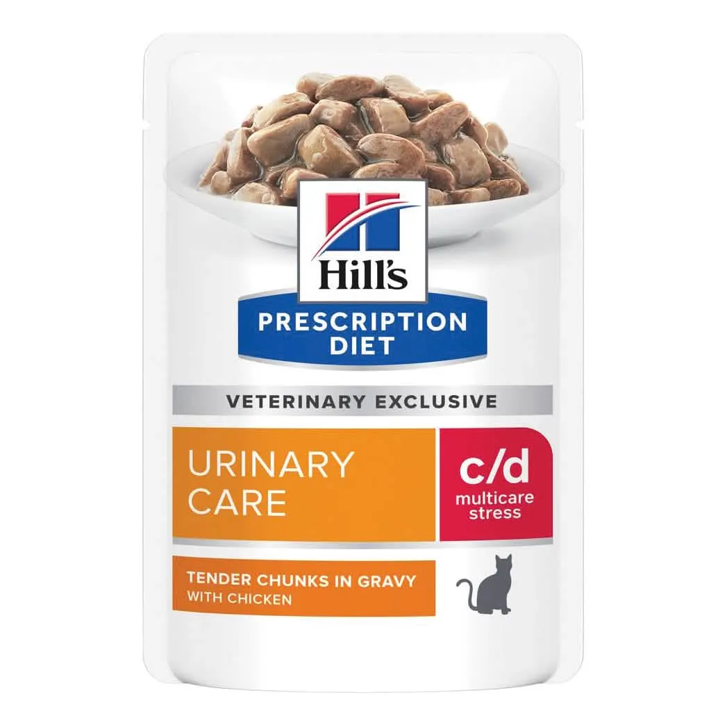 Prescription diet feline c/d stress chicken 85 g - immagine 1