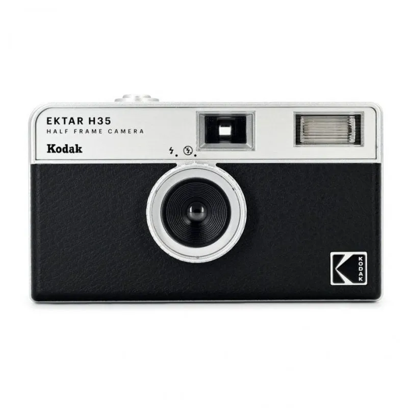Fotocamera analogica Kodak Ektar H35 35 mm nera - immagine 1