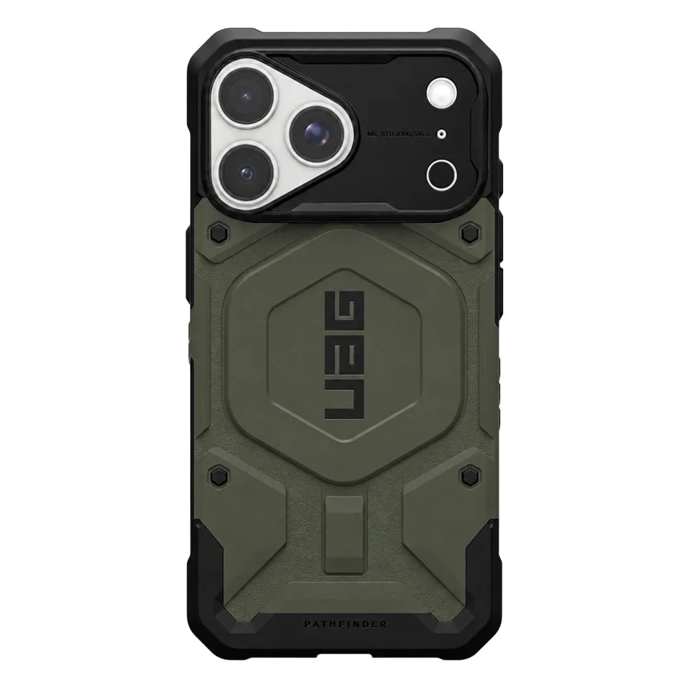 Custodia MagSafe per Apple iPhone 18 Pro Max / 17 Pro Max, Urban Armor Gear, Pathfinder, Verde - immagine 1