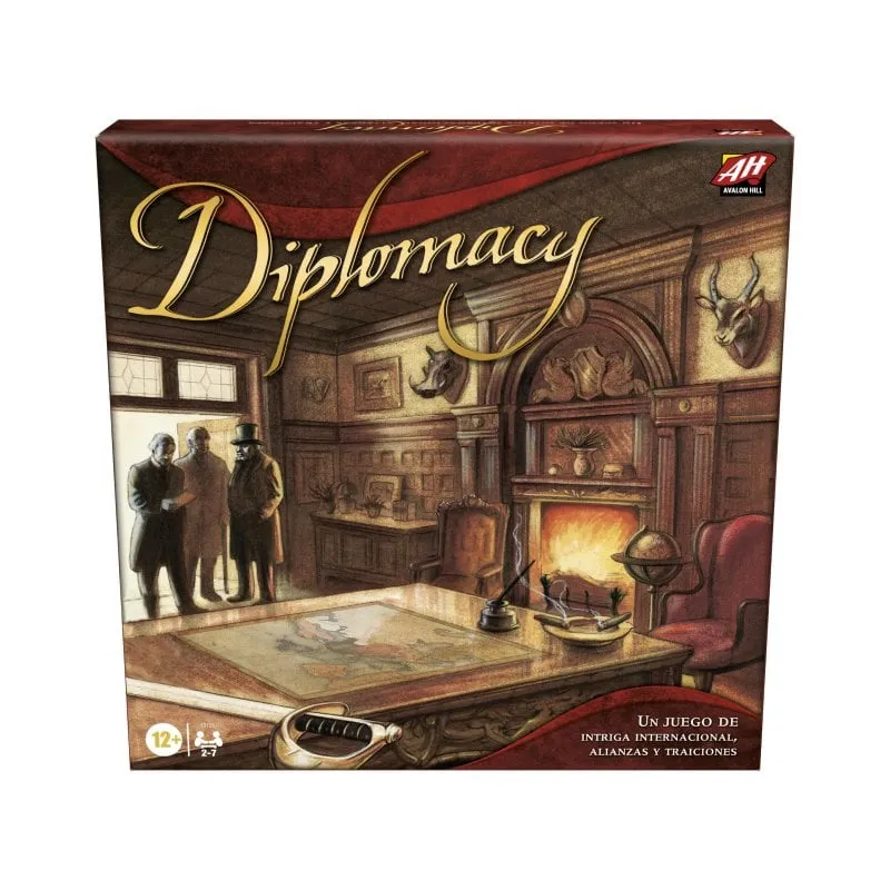 Gioco da tavolo originale Hasbro Avalon Hill Diplomacy versione spagnola - immagine 1