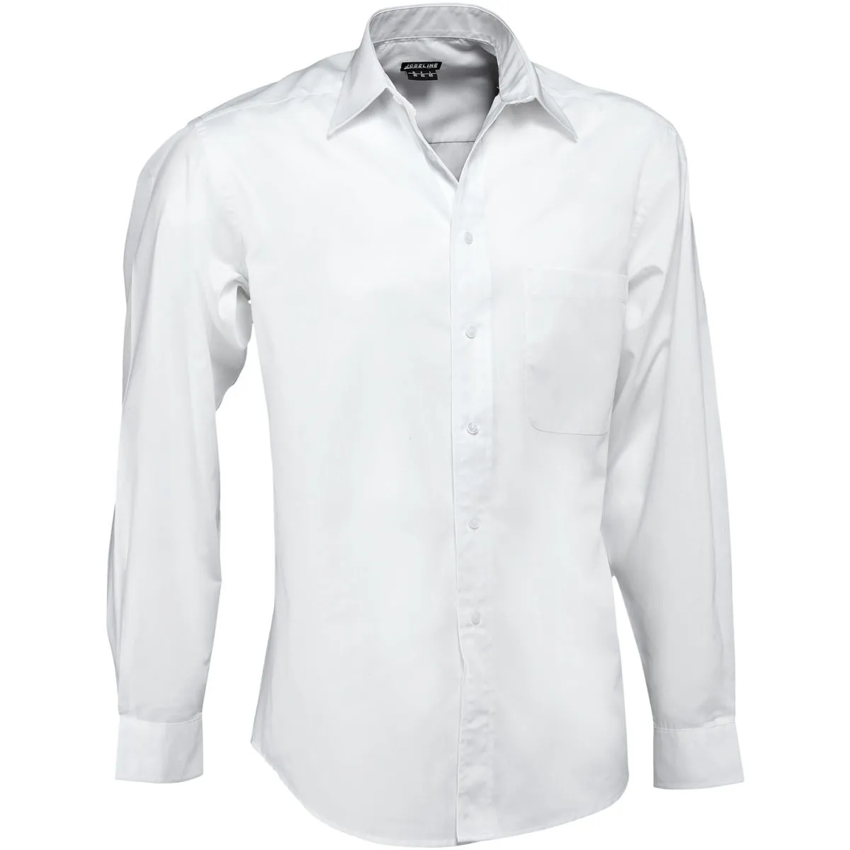 PULSIVA Camicia da cameriere Rico maniche lunghe; Taglia 45/46; bianco - immagine 1
