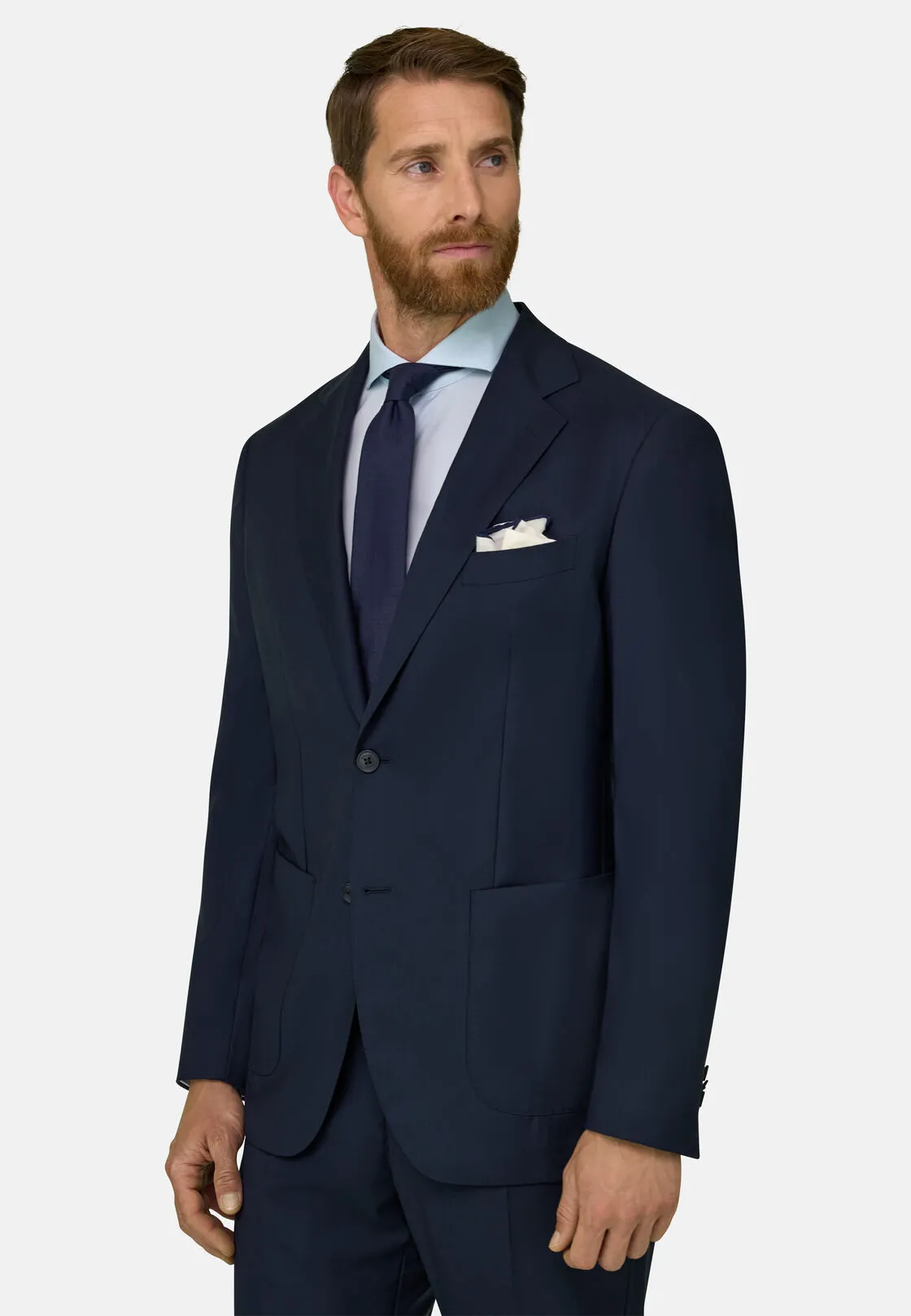 Boggi, Giacca Blu In Lana B Aria, Uomo, Navy, Taglia: 46 - immagine 1