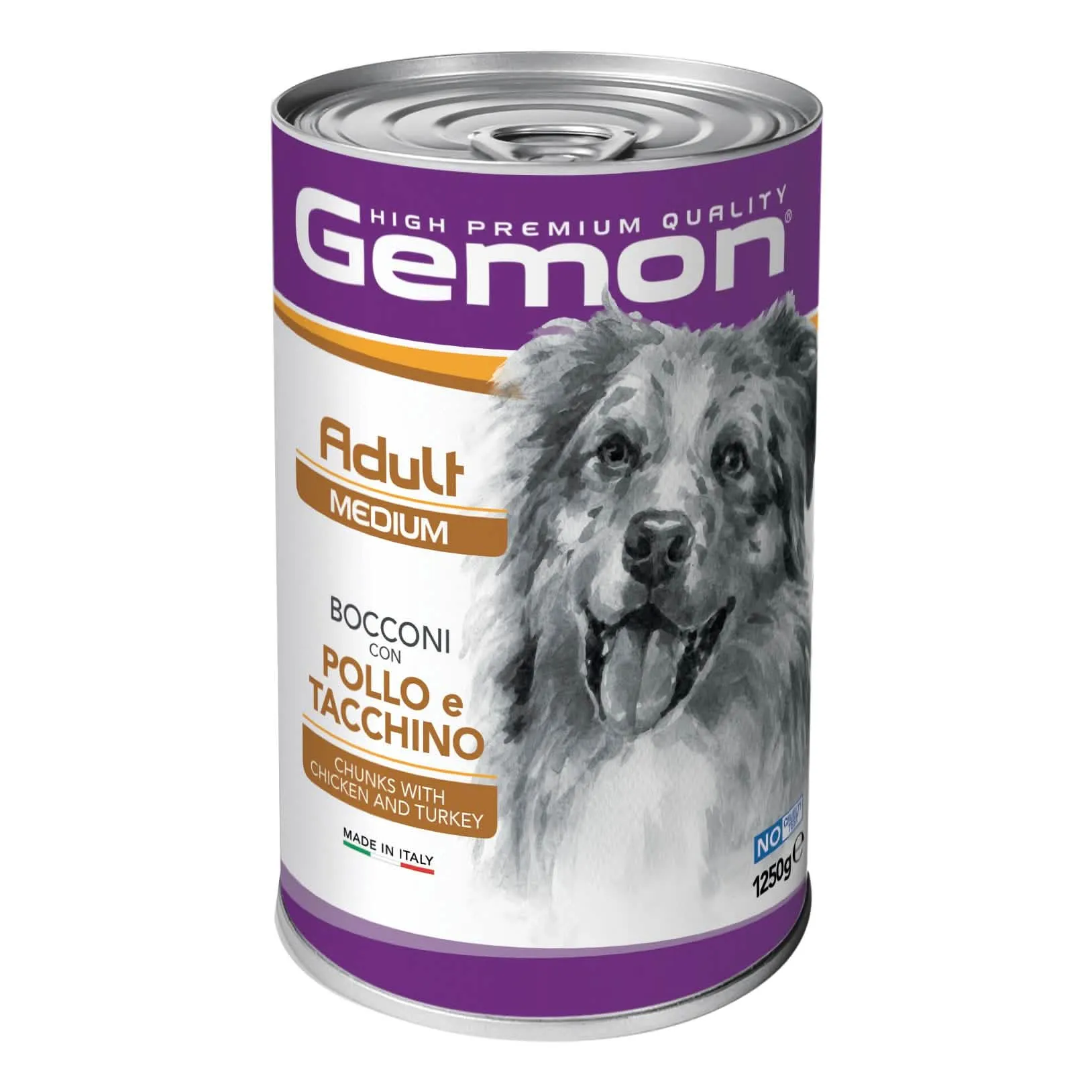 Gemon adult medium bocconi pollo tacchino 1,25 kg - immagine 1