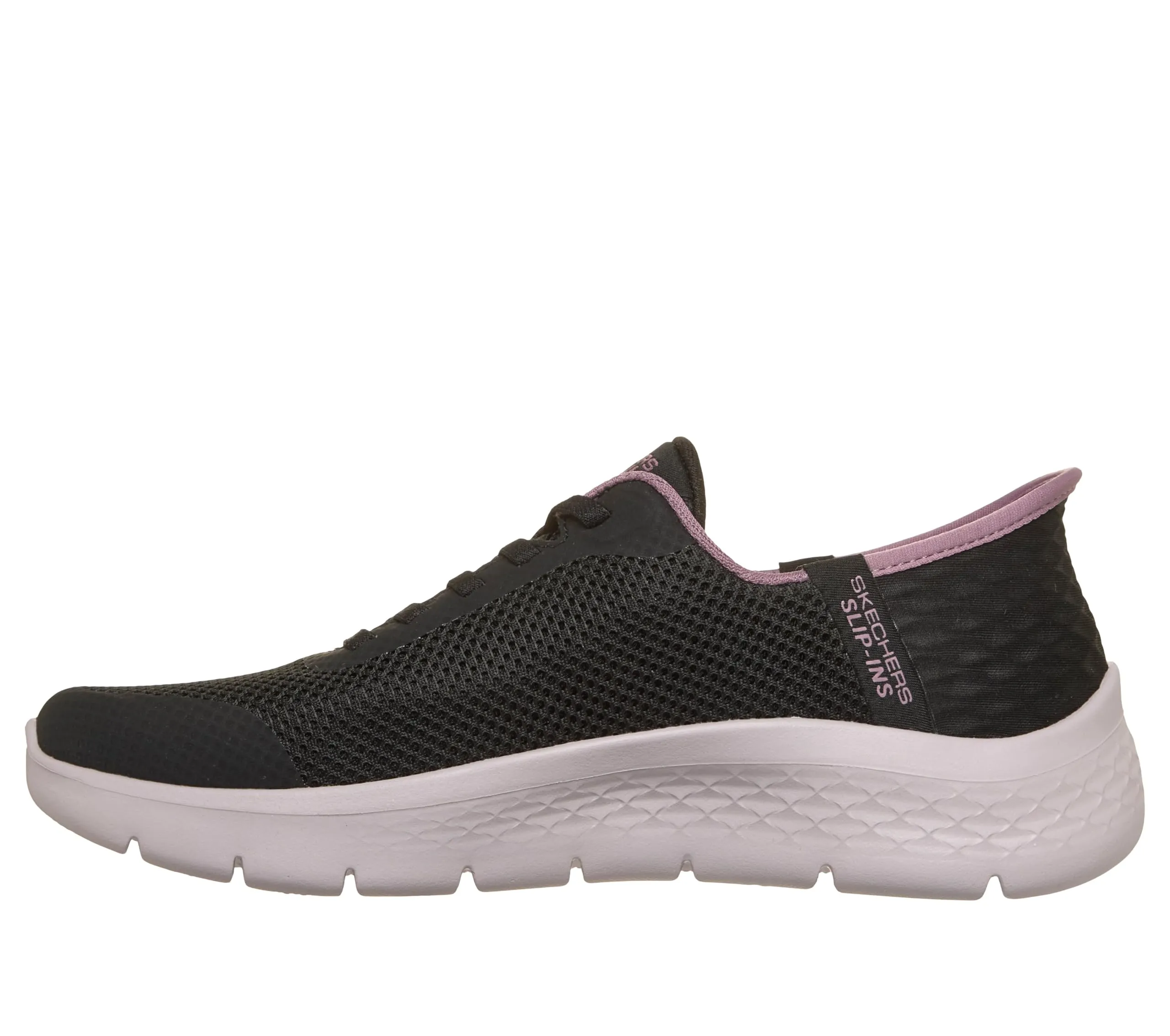 Skechers Donna Go Walk Flex Grand Entry Trainers, Black/Mauve, 42 EU - immagine 6