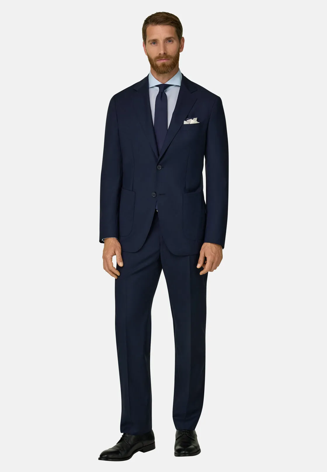 Boggi, Giacca Blu In Lana B Aria, Uomo, Navy, Taglia: 48 - immagine 2