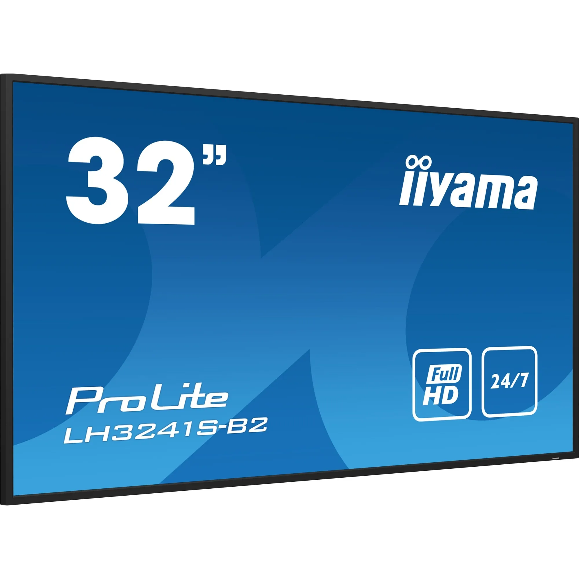 LH3241S-B2 visualizzatore di messaggi Design chiosco 80 cm (31.5") LED 350 cd/m² Full HD Nero 24/7, Public Display - immagine 1