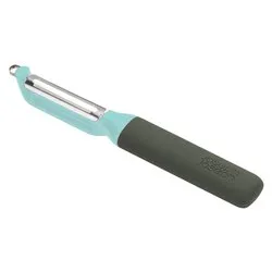 Pelapatate lama girevole Plastica DUO Azzurro e Grigio 20210 - immagine 1