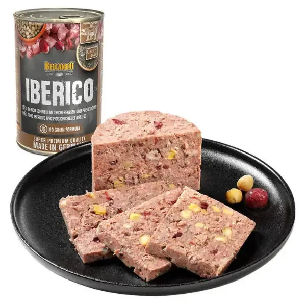 Belcando Quality Selection monoproteico Dog Adult All Breeds 400 gr Maiale iberico e riso - confezione da 6 pezzi - Umido monoproteico cane - immagine 1