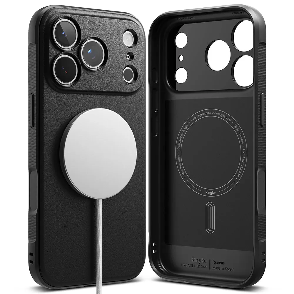 Custodia MagSafe per Apple iPhone 18 Pro Max / 17 Pro Max, Ringke, Onyx, Nera - immagine 1