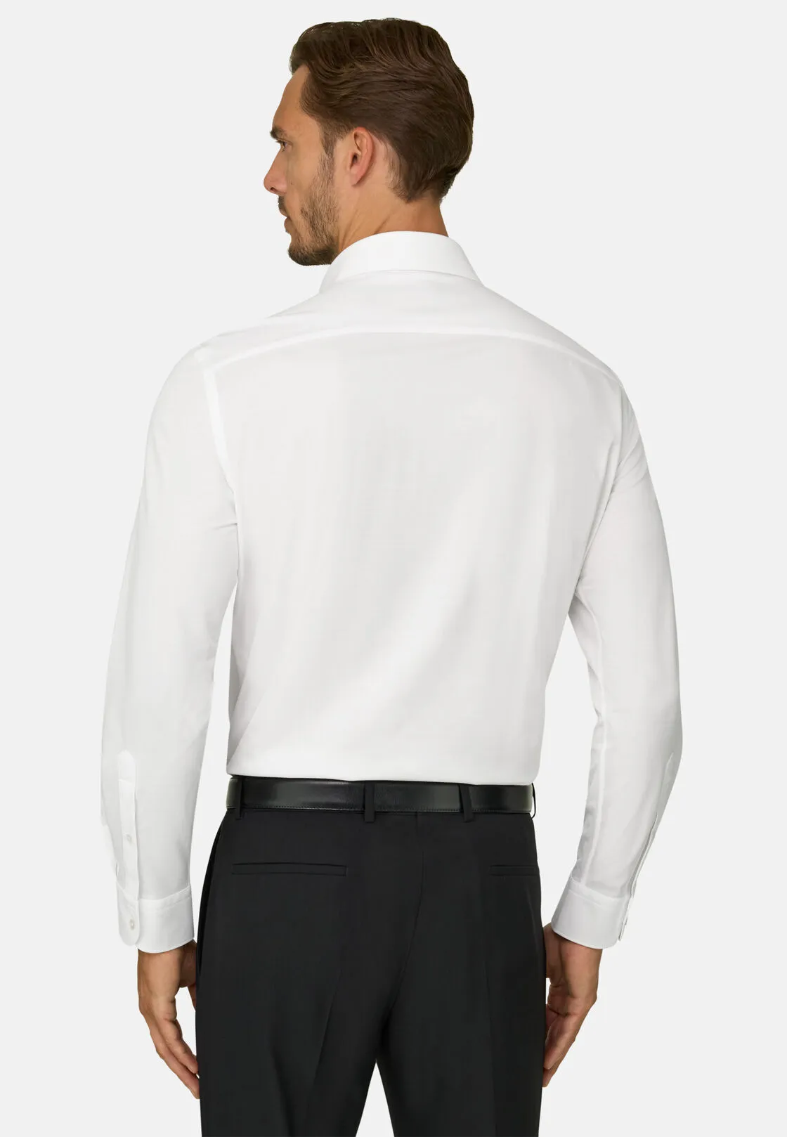 Boggi, Polo In Jersey Giapponese, Uomo, Bianco, Taglia: L - immagine 4