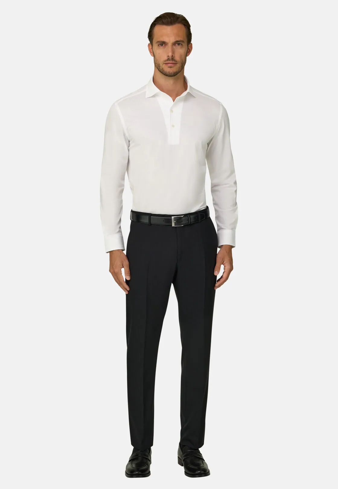 Boggi, Polo In Jersey Giapponese, Uomo, Bianco, Taglia: XL - immagine 2