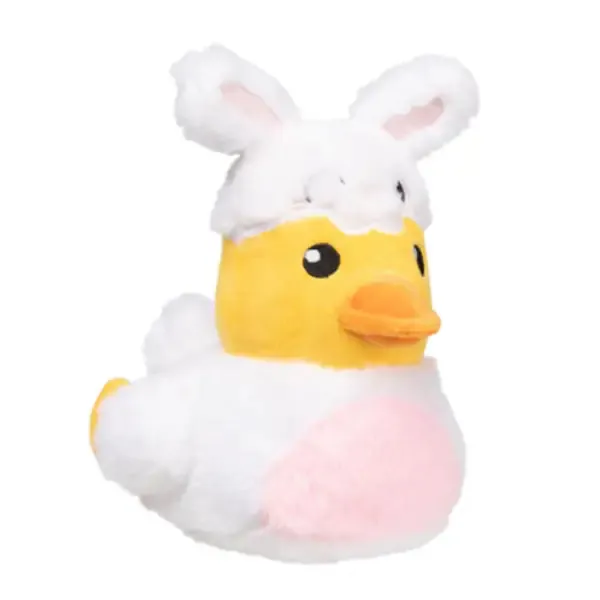 Peluche gioco per cani con squeaker FuzzYard Easter Duck - Giochi per cani - immagine 1