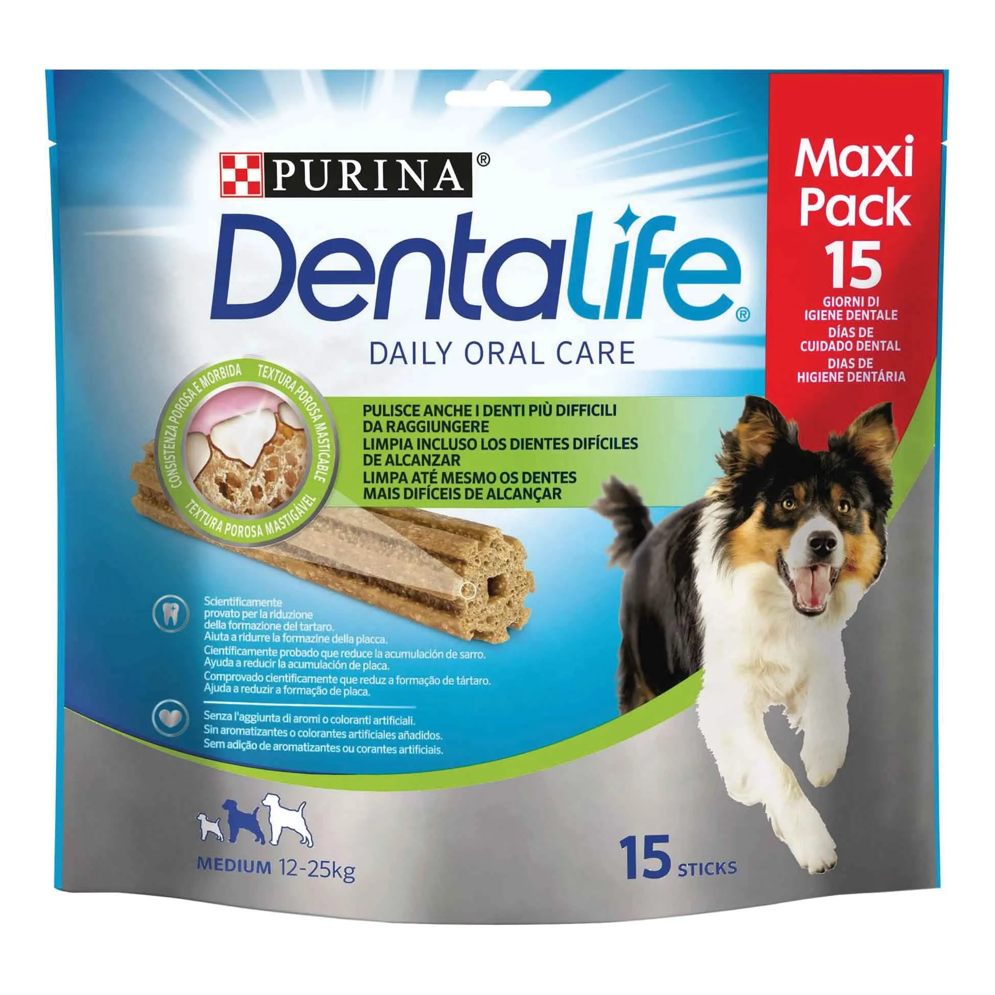 Dentalife medium 12-25kg formato convenienza 15 sticks - immagine 1