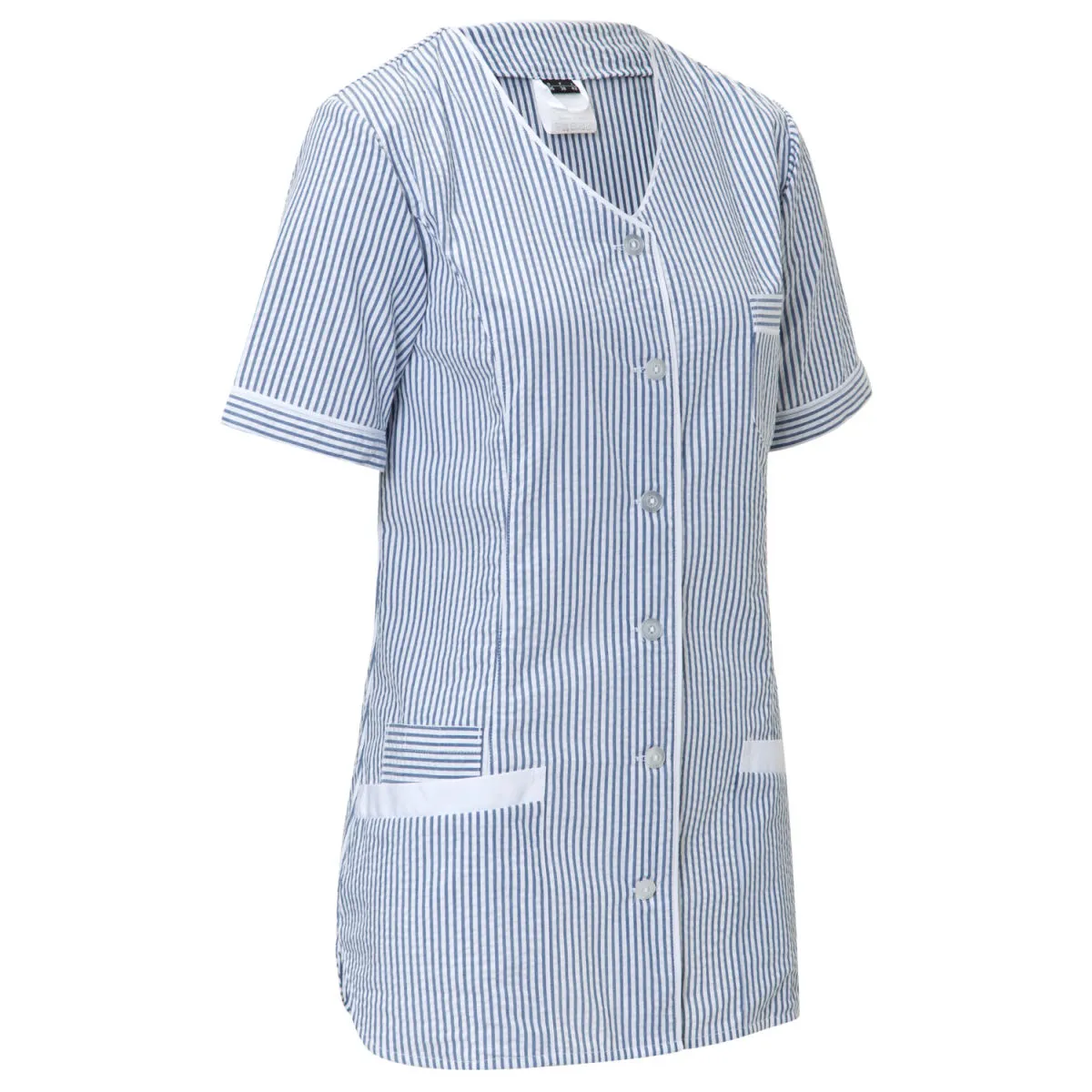 JOBELINE Casacca da donna Veda a righe; Taglia 40; blu/bianco - immagine 1