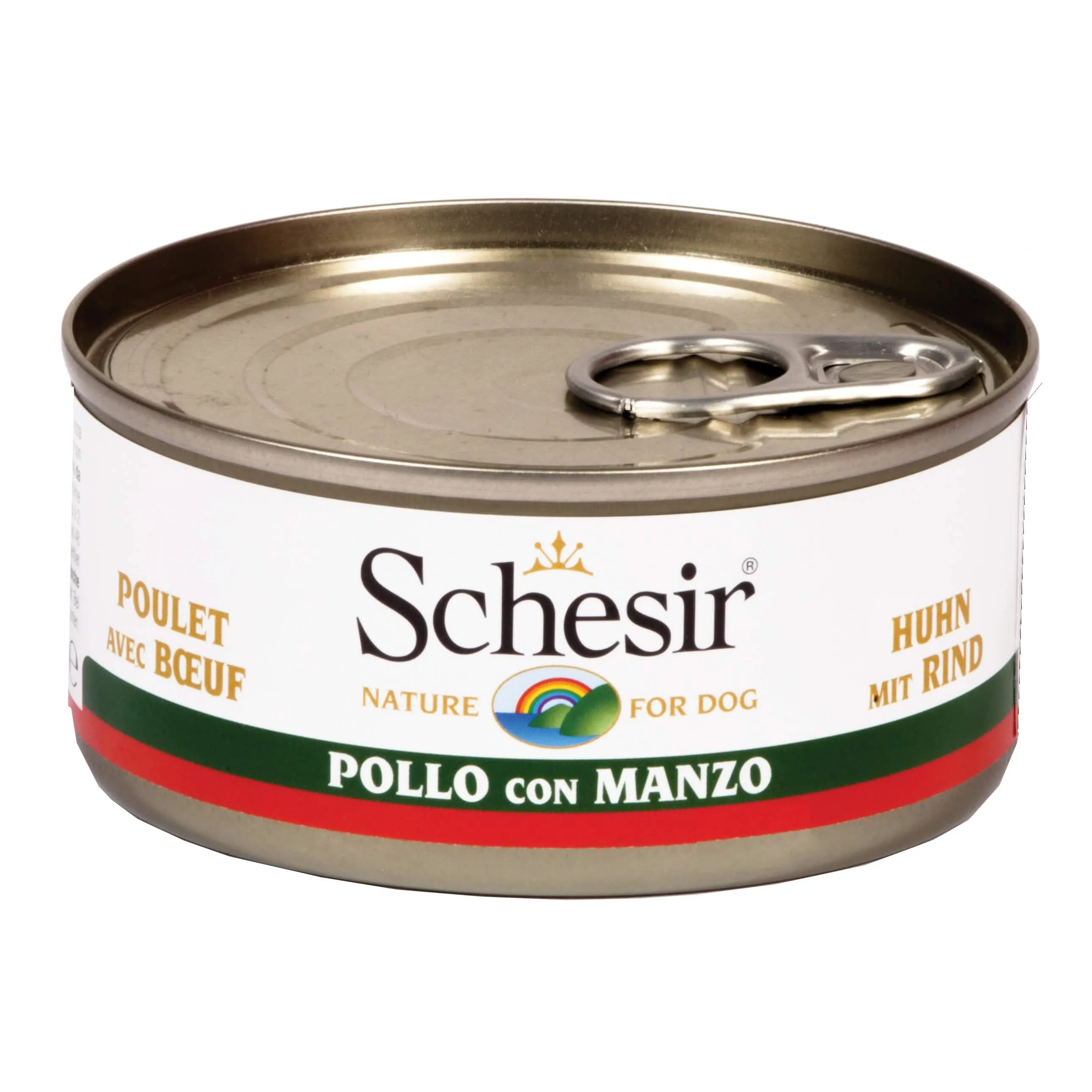 Schesir pollo con manzo 150 g - immagine 1