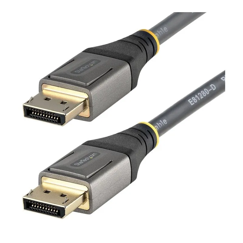 StarTech.com Cavo DisplayPort 1.4 certificato VESA da 3 m - 8K 60Hz HDR10 - Video Ultra HD 4K 120Hz - Cavo DP 1.4 - Cavo video DP per monitor/display - Cavo con connettore DisplayPort (M) a DisplayPort (M) - immagine 1