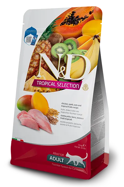 N&d cat tropical selection chiecken 1,5 kg - immagine 1