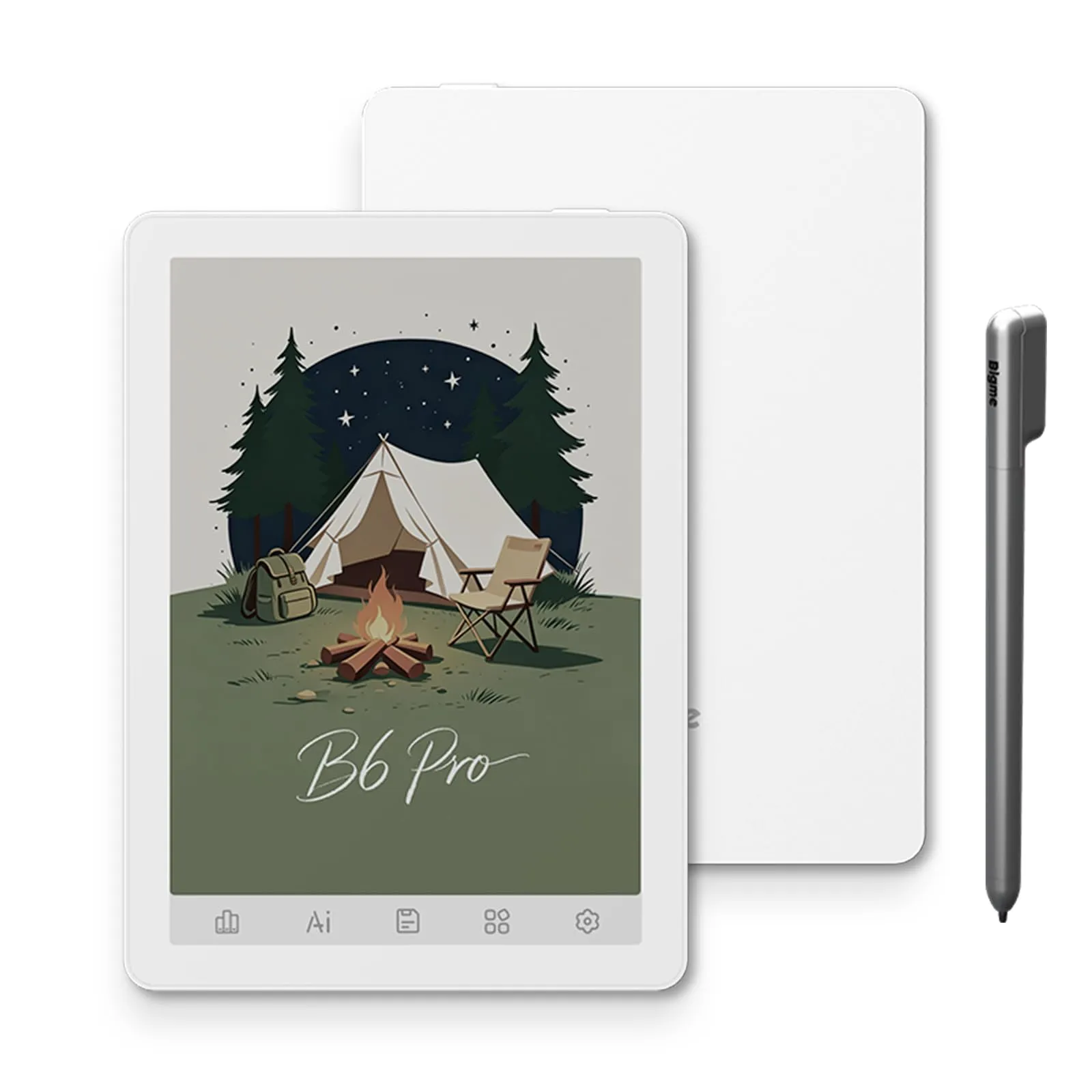 Bigme B6 Pro Color Lettore E-Book, Lettore E-Book a 6 Pollici con E-Ink, 8GB+256GB, Supporto alla Scrittura a Mano, Tablet con E-Paper con Android 14, Lettore E-Book Android con 75 FPS - immagine 1