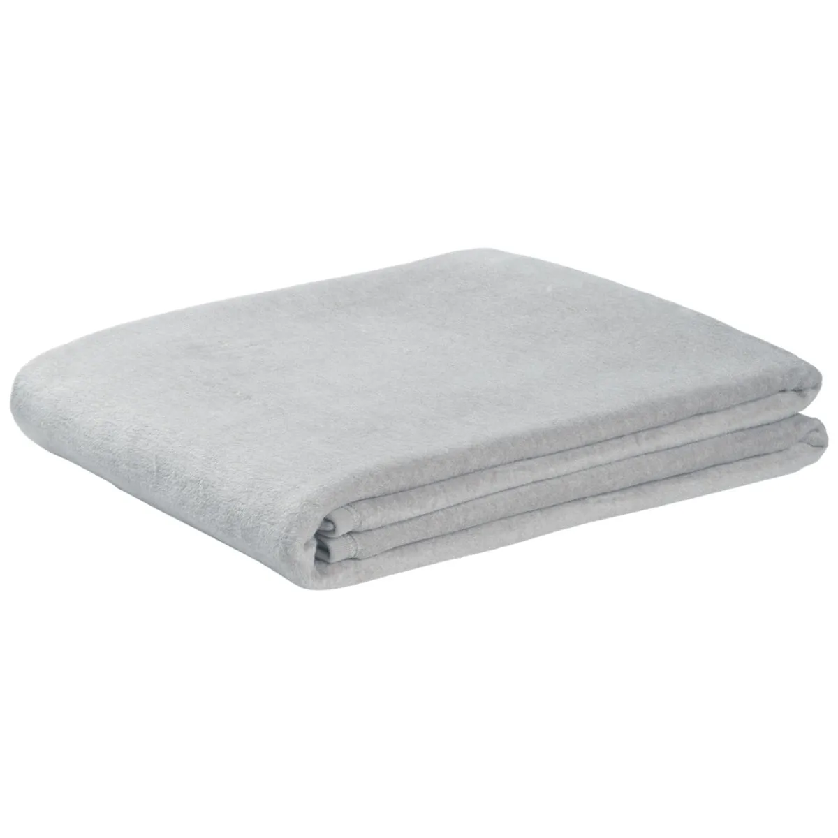 ERWIN M. Coperta Polar resistente alla bollitura; 140x200 cm (LxL); argento; rettangolare - immagine 1
