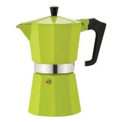 Caffettiera Alluminio 3 Tazze ITALEXPRESS Verde 1361V - immagine 1