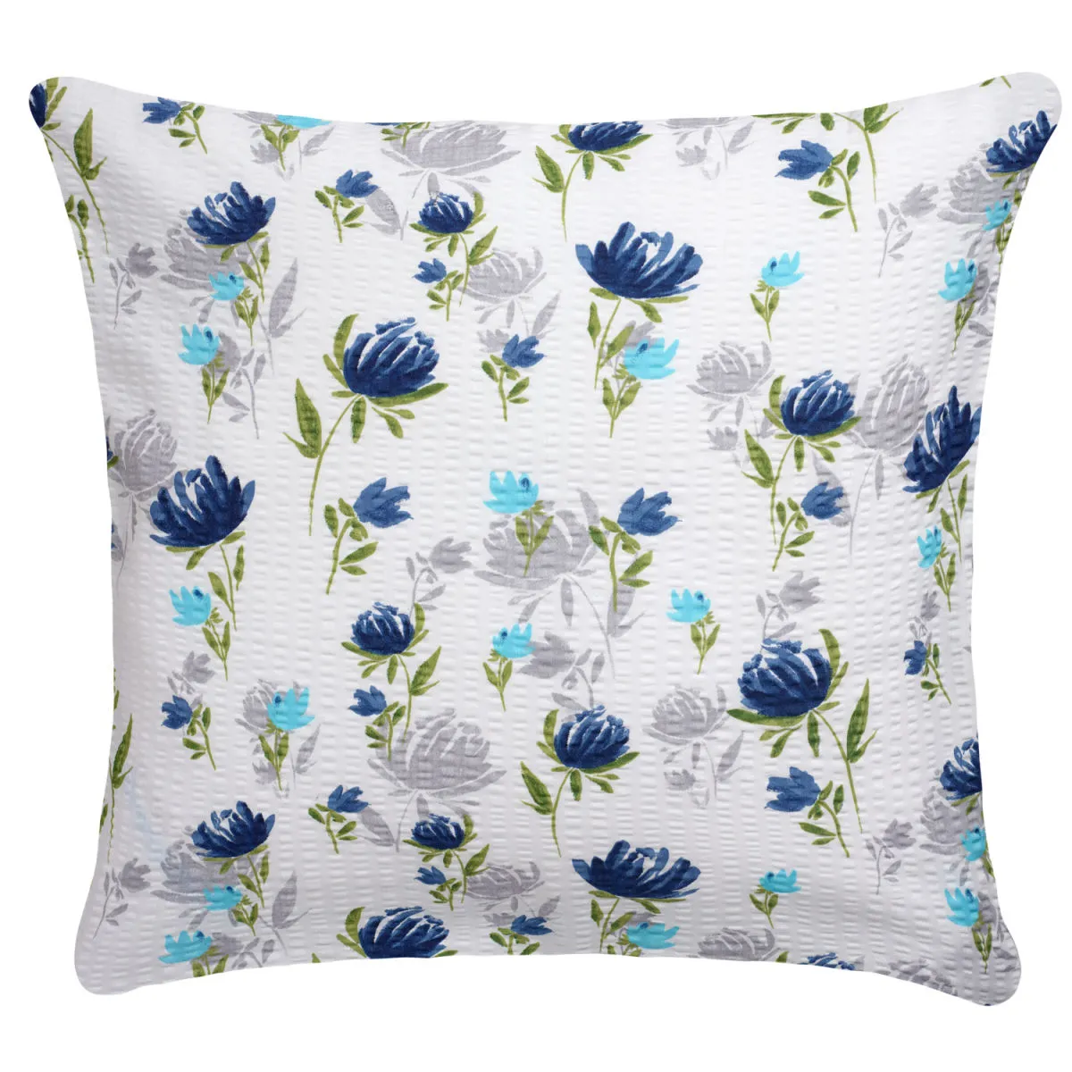 ERWIN M. Federa cuscino Catania; 80x80 cm (LxL); blu - immagine 1