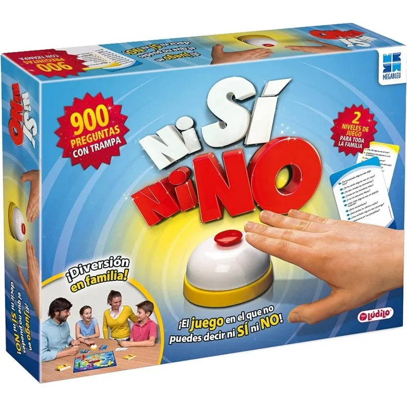 Né Sì né No - Gioco da tavolo per famiglie, bambini dai 7 anni in su, 900 domande trabocchetto, modalità bambino e adulto - immagine 1