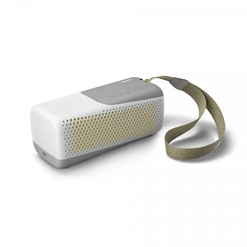 Philips TAS4807W Wireless speaker sport, Altoparlante portatile, Bluetooth Multipoint, IP67, Fino a 12 ore, (Bianco) - immagine 1