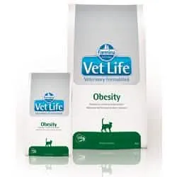 Vet life natural feline obesity 2 kg - immagine 1