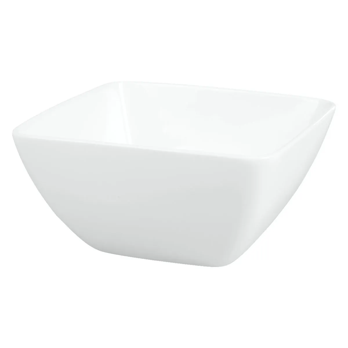 4x VEGA Ciotola Galway; 1500 ml, 18x18x9 cm (LxLxH); bianco; quadrata; 4 pz. / Pacco - immagine 1